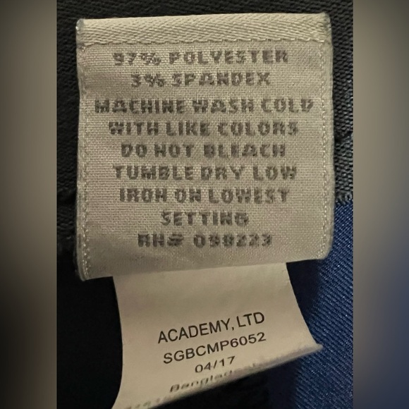 BCG Shorts Mens 40W Navy Blue Chinos Golf Casual Golfer Flat Front Outdoor Adult - Picture 5 of 8